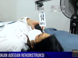 5 Foto Gerak-gerik Putri Candrawathi di Rekonstruksi Pembunuhan Yosua
