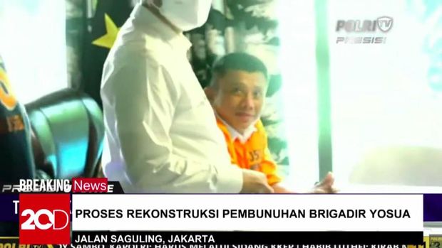 Rekonstruksi Kasus Pembunuhan Brigadir J
