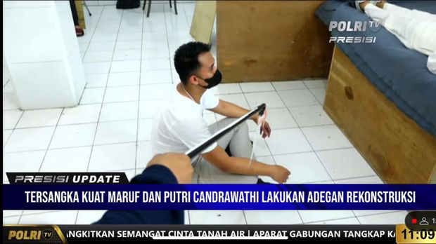 Rekonstruksi Kasus Pembunuhan Brigadir J