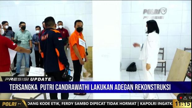 Rekonstruksi Kasus Pembunuhan Brigadir J