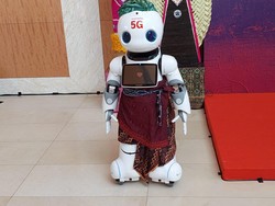 Robot Lucu UU dari Telkomsel Dibekali Kecerdasan Buatan dan 5G