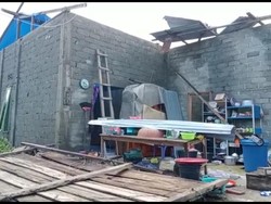 Rumah di Mateng Rusak Diterjang Angin Kencang, Penghuni Tertimpa Balok