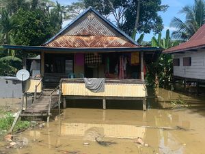 Satu Desa di Wajo Terendam Banjir, Akses ke Palopo Terputus