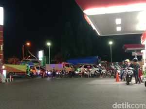 Diantre Sejak Sore, Pertalite di Sebagian SPBU Bojonegoro Habis