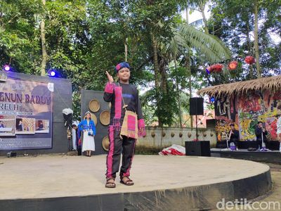 Disabilitas Punya Gaya di Festival Tenun Baduy