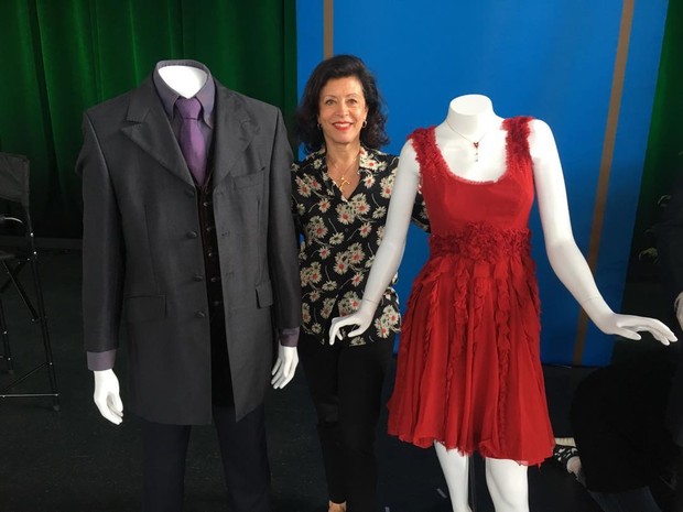 Foto: instagram.com/janytemime_costume_designer Jany Temime dan kostum rancangannya/