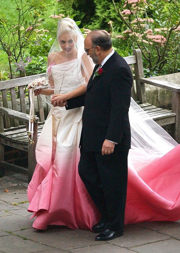 Gaun pengantin yang dikenakan Gwen Stefani