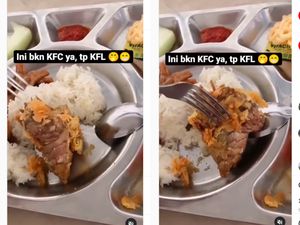 Zonk! Ingin Makan Ayam Goreng Krispi Malah dapat Lengkuas Goreng