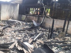 Kebakaran di Sambirejo Semarang, Rumah-Kandang Ayam Hangus