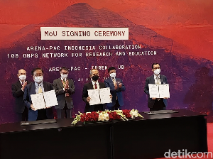 Wow, Kampus di Indonesia Kini Punya Internet 100 Gbps, Wush! Wow, Kampus di Indonesia Kini Punya Internet 100 Gbps, Wush!