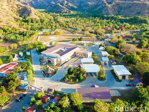 Megahnya PLBN Wini di Perbatasan RI-Timor Leste