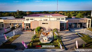 Melihat Kemegahan Pos Perbatasan di PLBN Wini, NTT