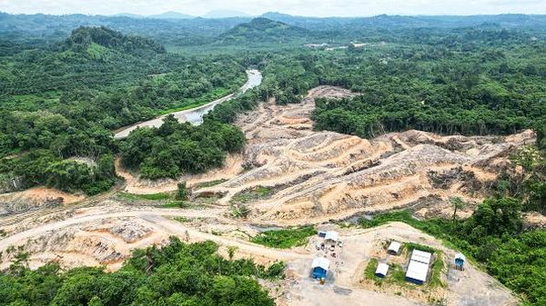 Foto Udara Calon PLTA Terbesar di Asia Tenggara