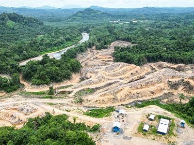 Foto Udara Calon PLTA Terbesar di Asia Tenggara