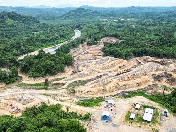 Foto Udara Calon PLTA Terbesar di Asia Tenggara