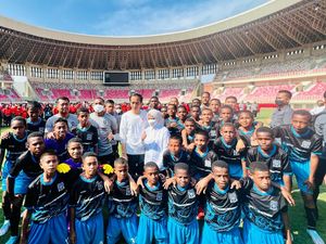 Jokowi Sebut Papua Sebagai Provinsi Olahraga Jokowi Sebut Papua Sebagai Provinsi Olahraga