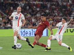 Paulo Dybala bikin dua gol kala AS Roma kalahkan Monza di lanjutan Liga Italia pada Rabu (31/8) dini hari WIB (Getty Images)