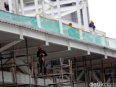 Terkini! Progres Revitalisasi Halte TransJ Bundaran HI
