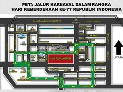 Ada Pawai Megilan Karnaval Lamongan, Simak Rutenya Agar Tak Kena Macet