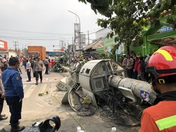 Berikut Identitas 7 Korban Tewas Kecelakaan Maut Truk Trailer di Bekasi