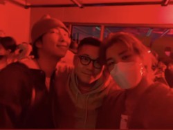 Potret Kebersamaan RM BTS dan Taeyang BIGBANG