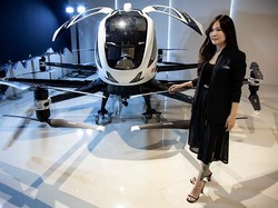 Melihat Lebih Dekat Taksi Terbang Prestige EHang 216 di IIMS 2023