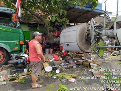 Kecelakaan Truk Trailer Tewaskan 10 Orang di Bekasi, Begini Kronologinya