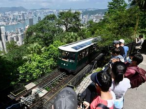 Ngeri-ngeri Sedap! Hong Kong Buka Wahana Kereta Paling Curam di Dunia