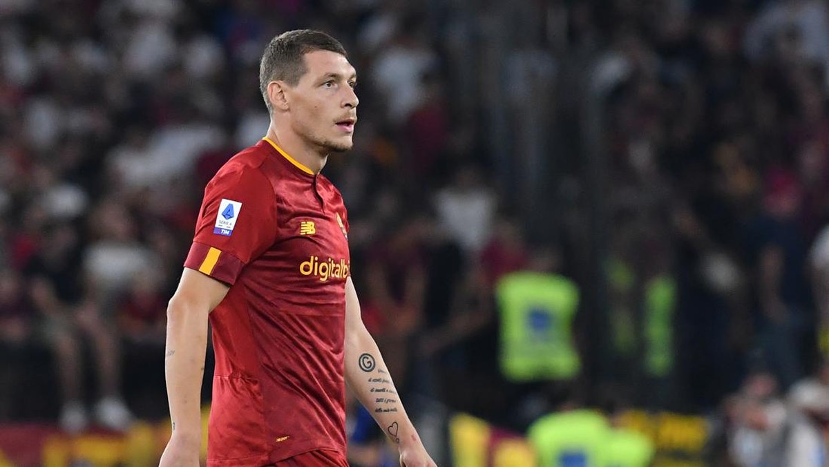 Andrea Belotti gabung Como 1907 musim panas ini. (Foto: Mondadori Portfolio via Getty Im/Mondadori Portfolio)