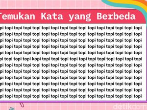 Yakin Punya Mata yang Tajam? Tes di Sini, Temukan Kata yang Berbeda Yakin Punya Mata yang Tajam? Tes di Sini, Temukan Kata yang Berbeda