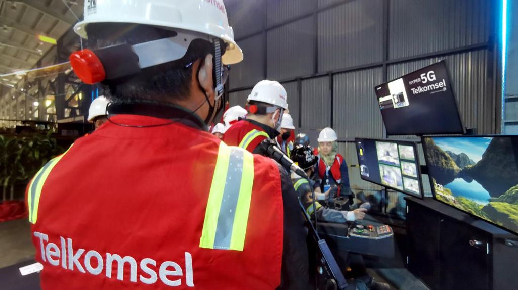 Keren! Freeport Terapkan 5G Underground Smart Mining Pertama di Asia Tenggara
