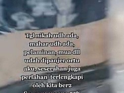 Viral Bikin Nyesek, Kisah Wanita Gagal Nikah Padahal Persiapan Sudah 75%