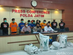 7 Orang Komplotan Penggelapan 30 Ton Gula Rafinasi Diringkus