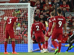 Liverpool Tertinggal 0-1 dari Newcastle di Babak Pertama