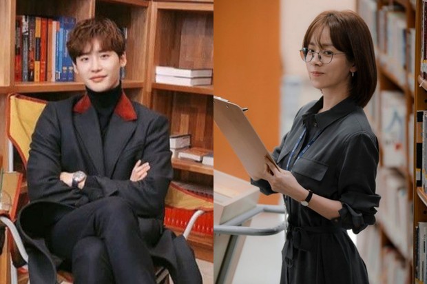 Potret Lee Jong Suk dan Han Ji Min