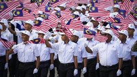 Meriah, Ada Parade Hingga Pertunjukan Udara di HUT Malaysia