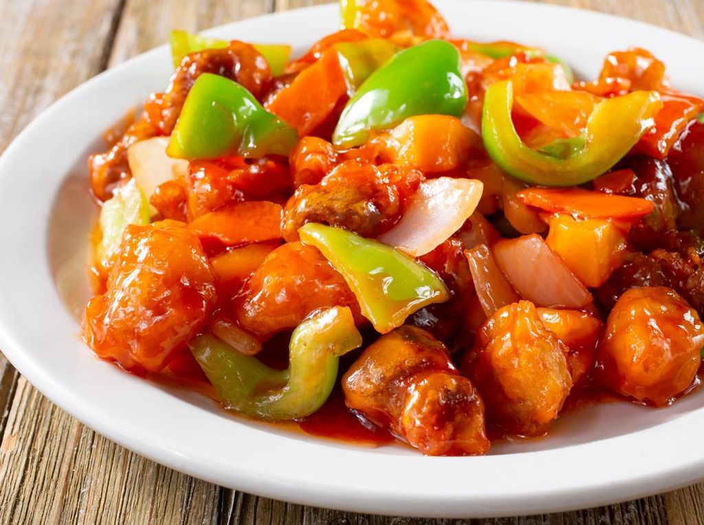 Resep Ayam Asam Manis ala Restoran yang Gurih Segar Sausnya Resep Ayam Asam Manis ala Restoran yang Gurih Segar Sausnya