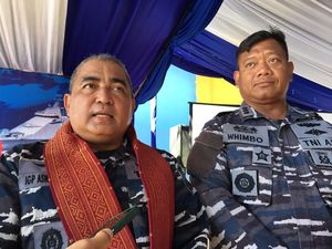 TNI AL Sisir Potensi Penyelundupan di Teluk Awang Lombok