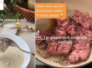 Wanita Ini Bikin Sereal Pakai Daging Babi Giling, Begini Komentar Netizen