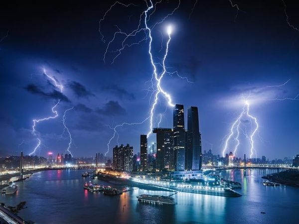 16 Foto Spektakuler Cuaca, dari Sambaran Petir sampai Kabut di Tibet