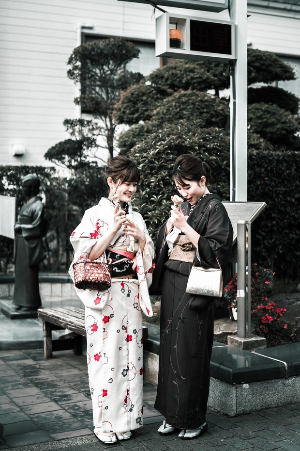 Yukata/Foto : pexels.com/Nikita Grishin Yukata untuk perempuan di musim panas