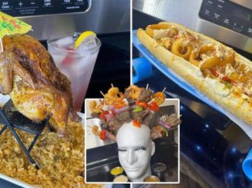 10 Kreasi Kuliner Nyeleneh, Ada Ayam Berjemur Hingga Hot Dog Skateboard