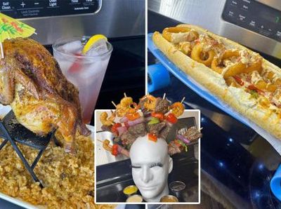 10 Kreasi Kuliner Nyeleneh, Ada Ayam Berjemur Hingga Hot Dog Skateboard