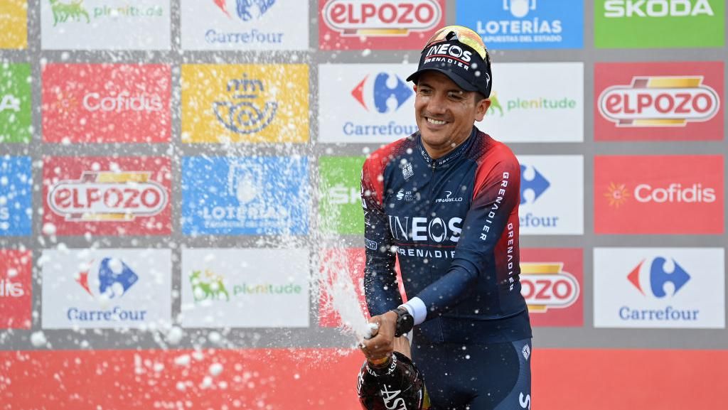 Pembuktian Carapaz, Sukses Raih Podium Etape 12 La Vuelta 2022 Pembuktian Carapaz, Sukses Raih Podium Etape 12 La Vuelta 2022