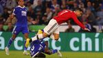 Salto Ronaldo Tak Kuasa Tambah Kemenangan MU atas Leicester