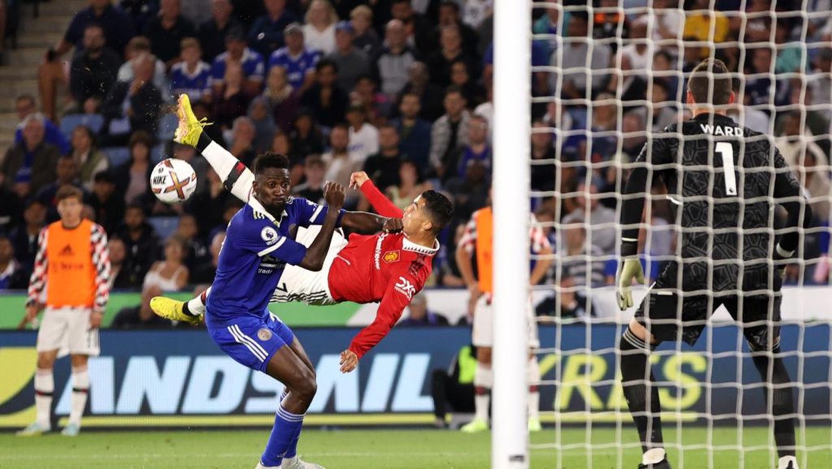 Manchester United kalahkan Leicester City. (Foto: Getty Images/Ryan Pierse)