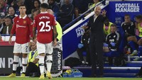 Ia cuma menjadi pemain pengganti di laga lawan Leicester City, Southampton, dan Liverpool. Foto: AP/Rui Vieira