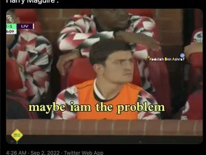 Maguire Tak Main pun Tetap Kena Ledek Meme! Tanpanya MU Menang Lagi