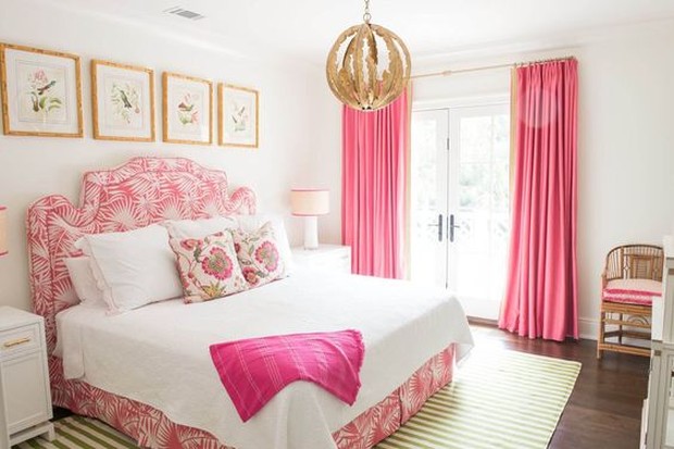 Pilihlah 2 atau 3  warna kesukaanmu dan aplikasikan pada perabot atau wallpapaer untuk dinding kamarmu/Foto: id.pinterest.com/StyleBlueprint