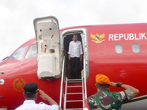 Dari Papua dan Maluku, Jokowi Lanjutkan Kunker ke Lampung